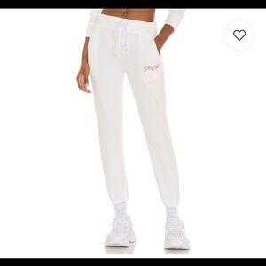 DAYDREAMER Ski Club Sweat pant jogger in Vintage winter White L